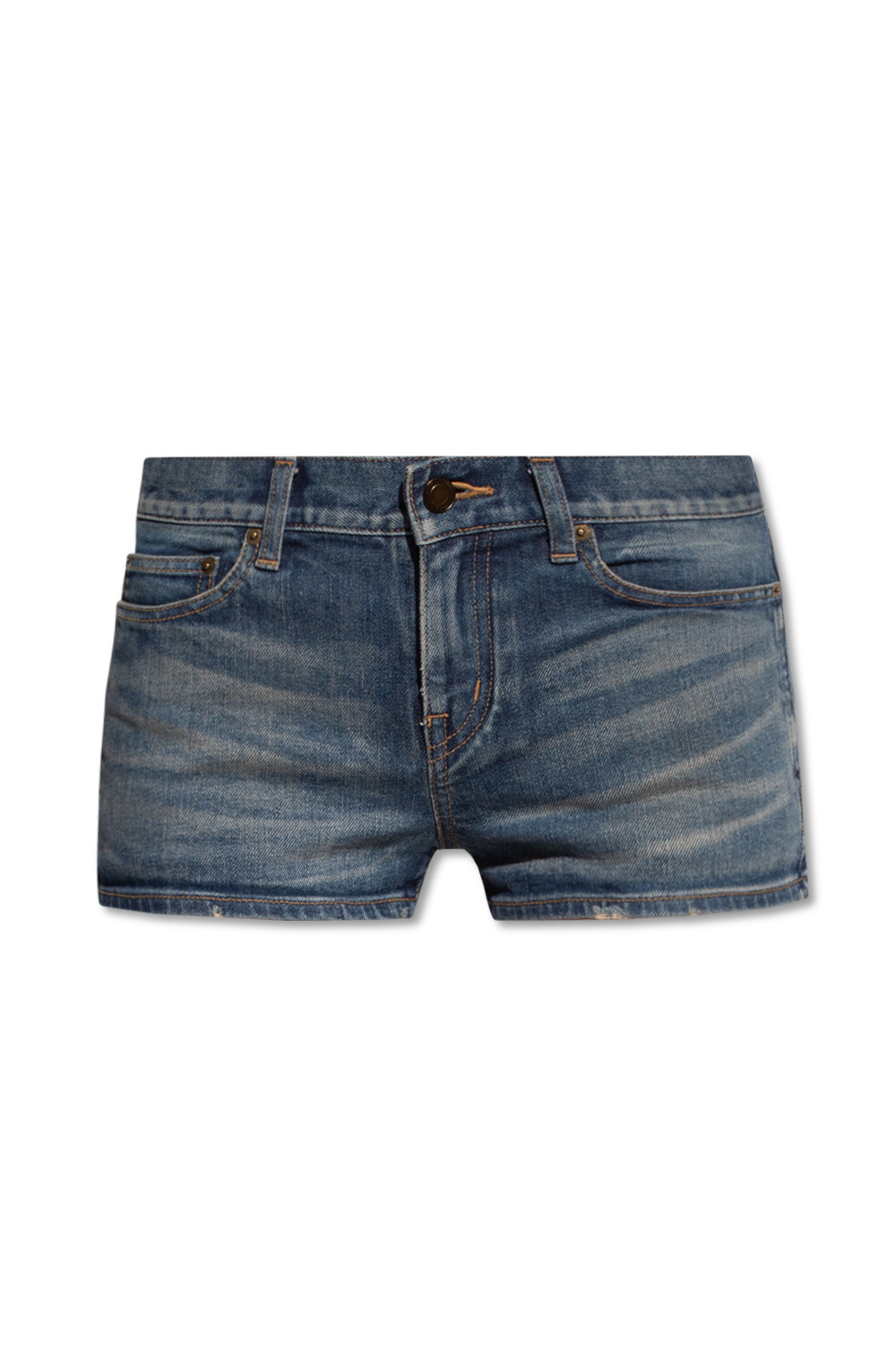 Denim shorts Saint Laurent - IetpShops US